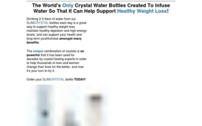 SLIMCRYSTAL – The World's Only Slimming Crystal Water Bottles!