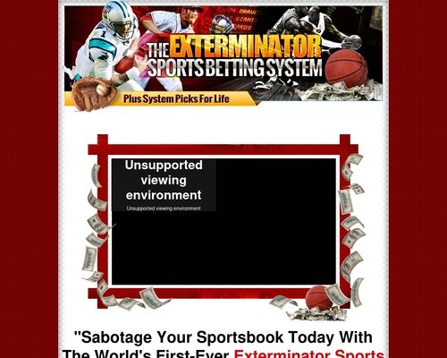 The Exterminator Sports Betting System By Author of the #1