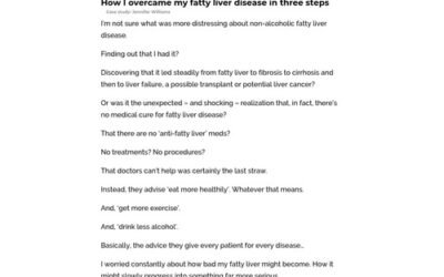 Fatty Liver Case Study cb | Blue Heron Health News