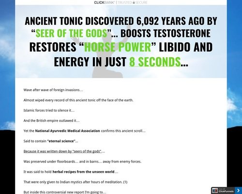 Ancient Tonic Discovered 6,092 Years Ago By “Seer Of The
