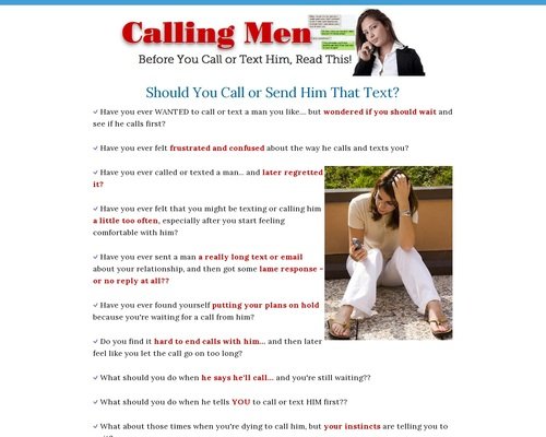 Calling Men: The Complete Guide to Calling, Emailing, and Texting