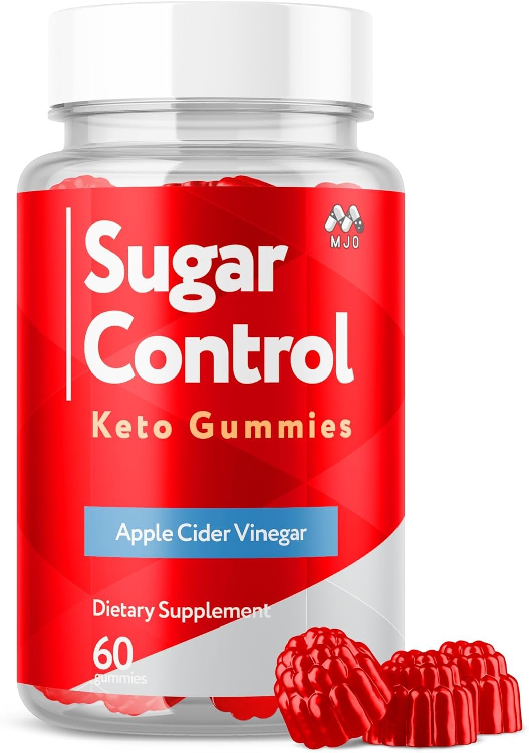 SugarControl Keto Gummies, Official SugarControl Gummys with All Natural Ingredients, Advanced Apple Cider Vinegar Gummy for Health and Wellness Support Max Strength Vitamin Supplement (60 Gummies)
